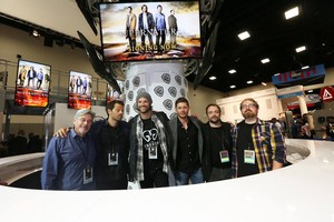  Jensen, Jared, Misha, Mark and writers