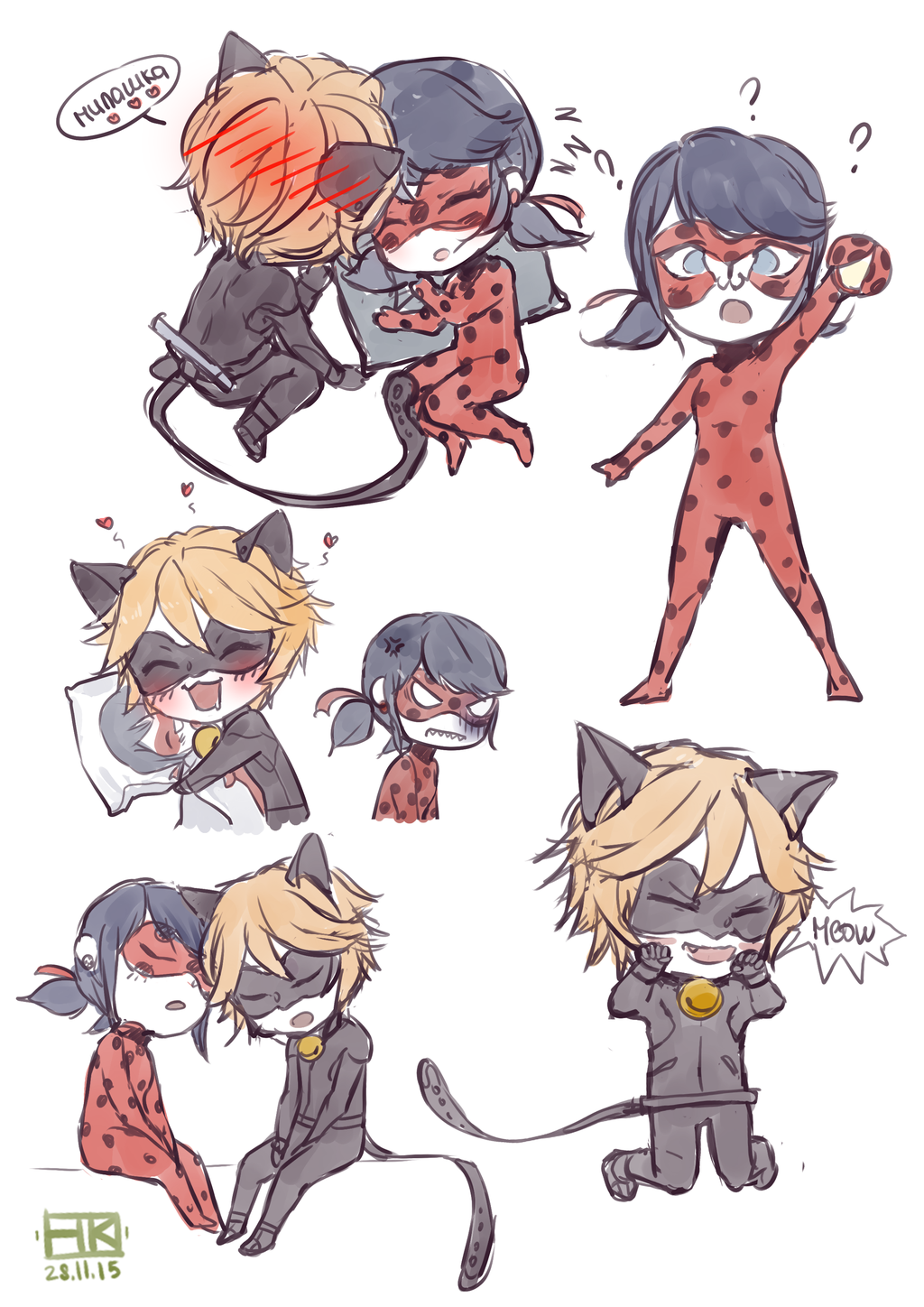 Featured image of post Anime Miraculous Ladybug And Chat Noir Fanart