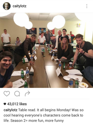 Legends of Tomorrow - Table Read