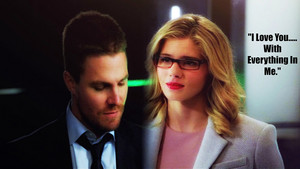  Oliver and Felicity kertas dinding