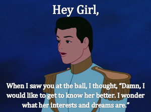  Prince Charming being charming