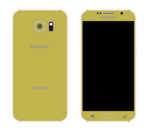  Samsung Galaxy S6 dhahabu