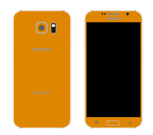  Samsung Galaxy S6 jeruk, orange