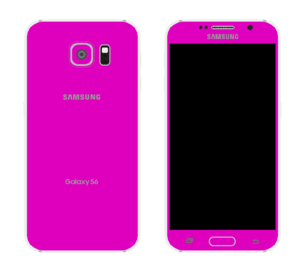  Samsung Galaxy S6 berwarna merah muda, merah muda