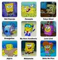 Spongebob Comparison Charts - anime photo