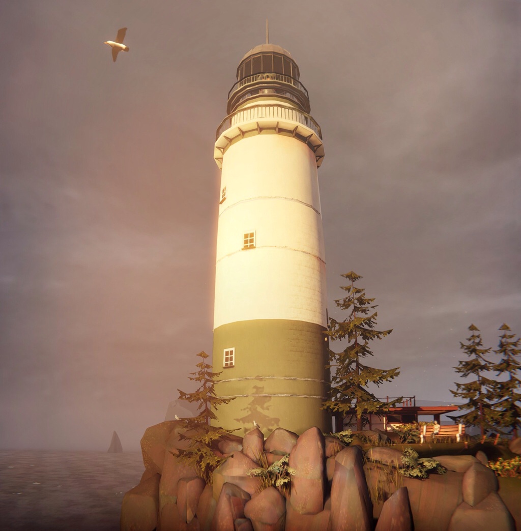 Life is Strange Prop Arcadia Bay Lighthouse Instant Photo 