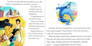  Walt 디즈니 책 - Aladdin: Against All Odds (English Version)
