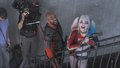 Will Smith as Deadshot and Margot Robbie as Harley Quinn ~ Behind-The-Scenes - suicide-squad photo
