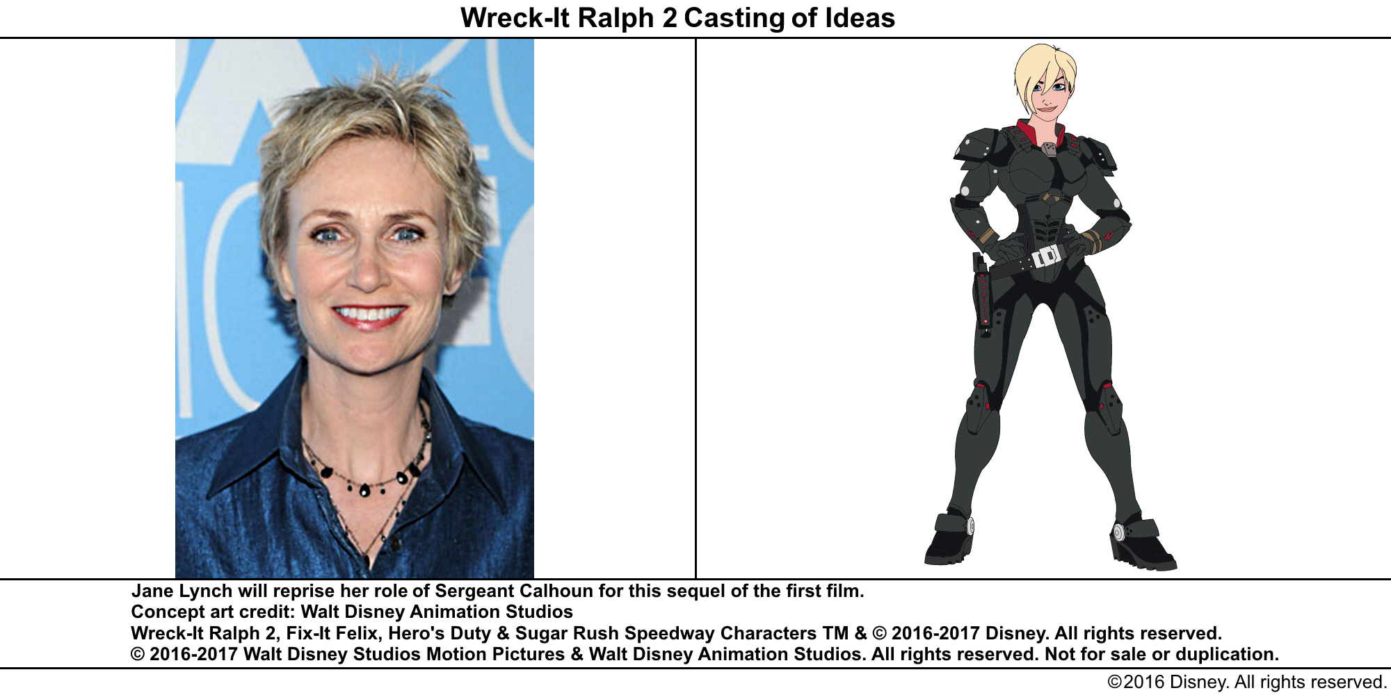 Wreck-It Ralph 2 Casting of Ideas: Jane Lynch - Wreck-It Ral