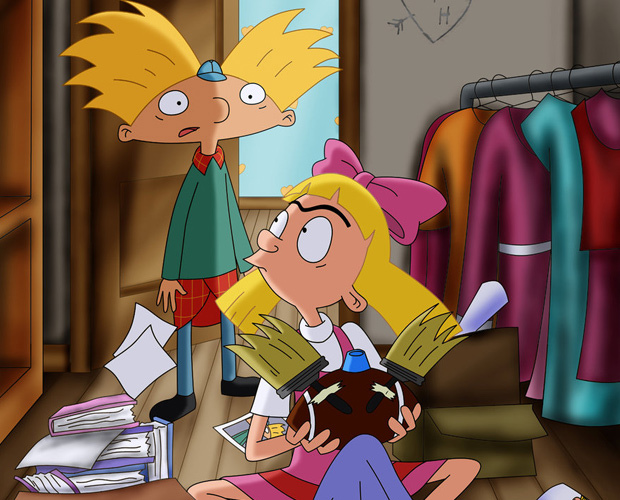 Photo of helga pataki love shrine arnold for fans of Hey Arnold! 