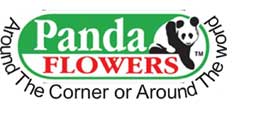 Panda Flowers Logo