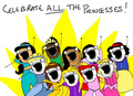 Disney Princess Fan Art - Celebrate all the Princesses - disney-princess fan art