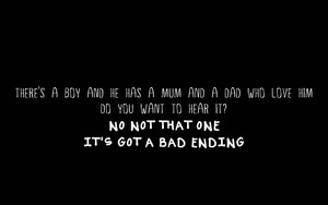  "... bad ending..."
