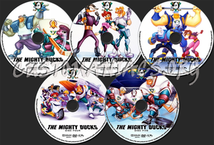  2016 09 07 12 35 52 The Mighty Ducks Animated Series dvd label DVD Covers Labels sa pamamagitan ng Customaniacs