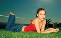 natalie-portman - 34228 natalie portman natalie portman laying on the grass  1  wallpaper
