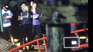  6x05 - “Street Rats”: Filming/BTS August 24th Jen and Colin on set