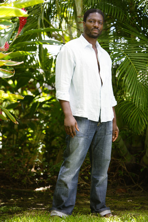  Adewale Akinnuoye-Agbaje - lost Photoshoot - 2005