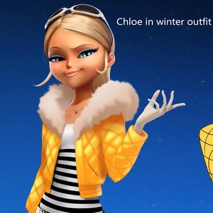  Chloé in winter outfit