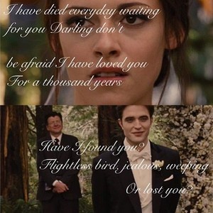 Edward & Bella~ A Thousand Years/Flightless Bird