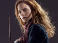 Hermione Holding Wand - hermione-granger wallpaper