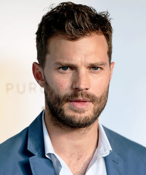  Jamie Dornan poses for a picha as the cast of BBC Two drama ‘The Fall’