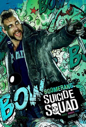  Suicide Squad - Captain Boomerang - Comic Poster