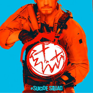  Suicide Squad - Neon Poster - Rick Flag