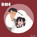 Tadashi, Hiro and Baymax - big-hero-6 fan art