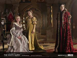  The White Queen Stills - Elizabeth, Anne and Margaret