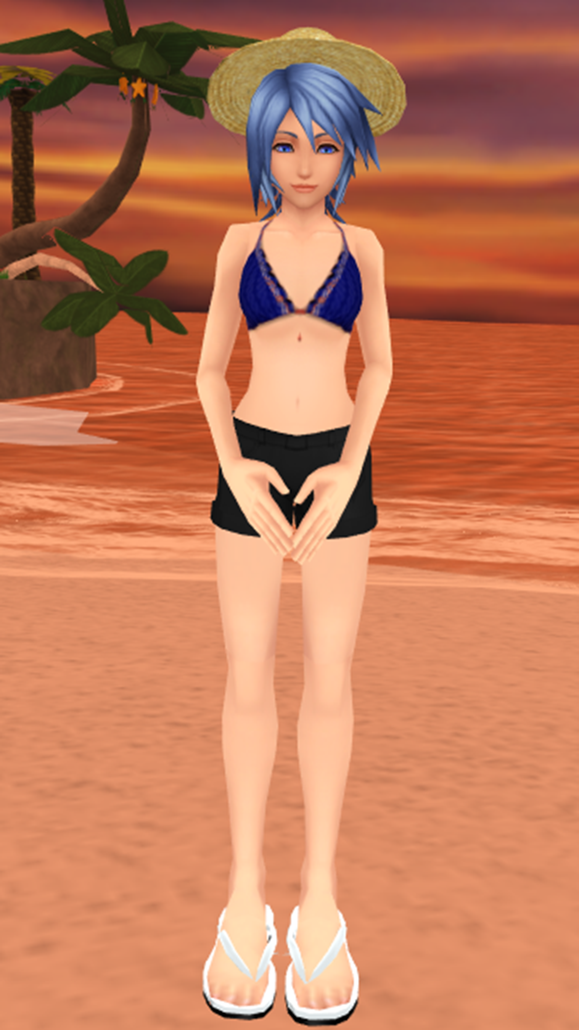 Aqua is Sexy Summer Outfit Style - Kingdom Hearts: Aqua Photo (39983066