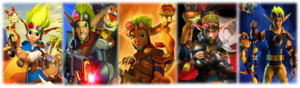      the evolution of jak and daxter      