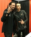 Andy Biersack and Bruce Kulick - andy-sixx photo