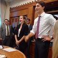 Emma Watson met Justin Trudeau today in Ottawa, Canada [September 28, 2016]  - emma-watson photo