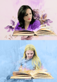 Emma and Regina - once-upon-a-time fan art