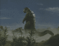 Godzilla Kicking Megalon - godzilla fan art