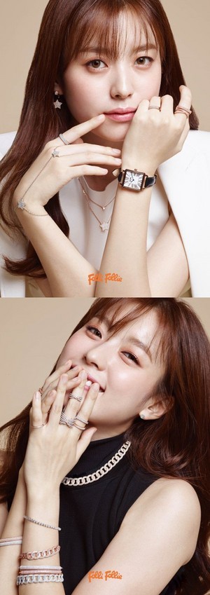  Han Hyo Joo named the new মুসে for accessory brand 'Follie Follie'