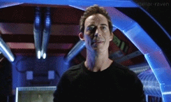  Harrison Wells in "Power Outage"