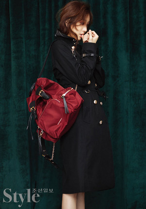  JUNG RYEO WON FOR барберри, burberry IN KOREAN STYLE