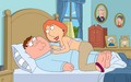 Lois and Peter in bed - family-guy photo