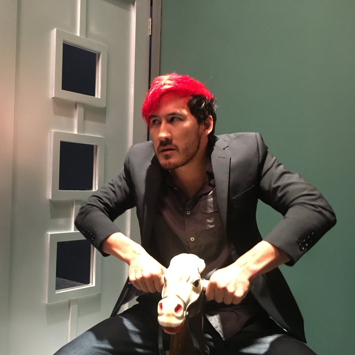 Photo of Mark Fischbach for fans of Markiplier. 