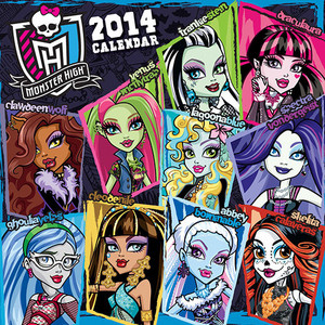  Monster High 2014 Calendar