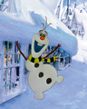 Olaf in Hufflepuff - disney photo