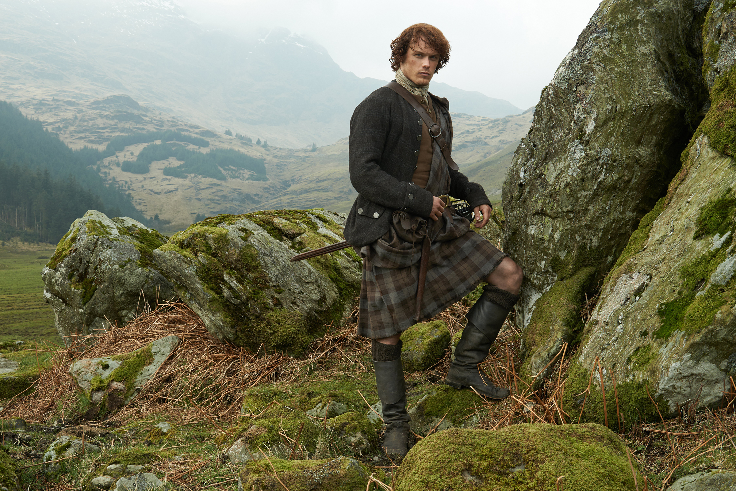 sê ri phim truyền hình Người ngoại tộc Photo: Outlander Jamie Fraser Season...