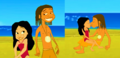 Penny Proud and Fifteen Cent Summer Time Beach Romamces - the-proud-family photo