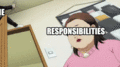 Responsibilities Meme - anime photo
