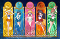 Sailor Moon Crystal  Inner Senshi - sailor-moon fan art