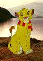 Simba in Gryffindor - disney photo
