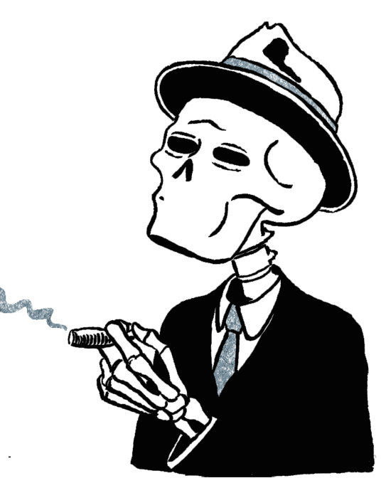 Smoking Skeleton (animated gif) - TheCountess Fan Art (39972448) - Fanpop