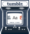 Tumblr: The Arcade Game - tumblr fan art