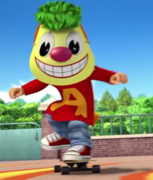  Why does alvin always have this mask?